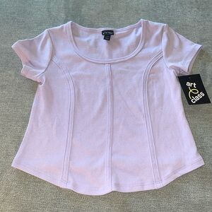 Art Class Girl’s Lavender Top